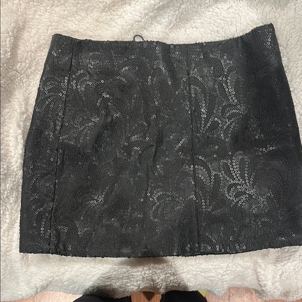 Blank NYC Black Mini Pencil Skirt Cocktail